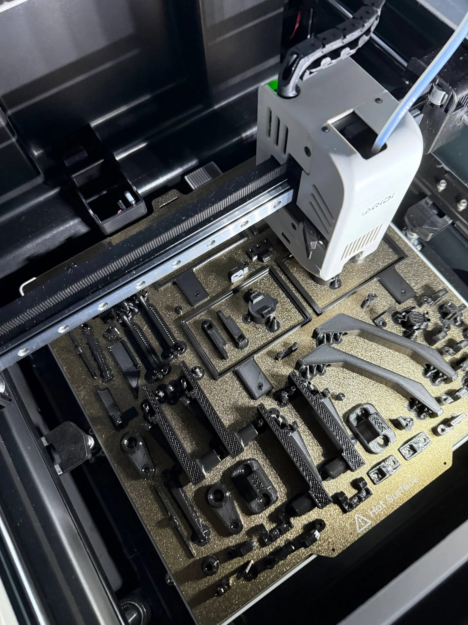 Печать крупной модели из множества мелких деталей